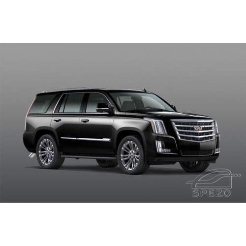 Cadillac Escalade ESCALADE IV ESV/GMT K2 - Полный комплект штор двухслойные со складками